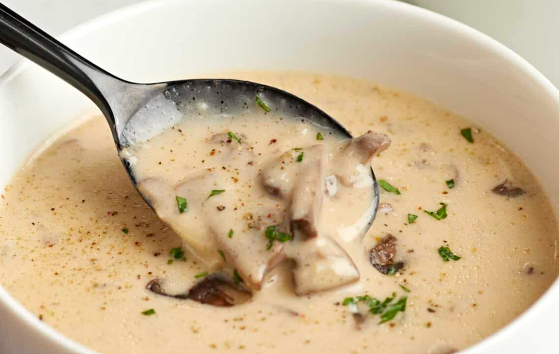 Creamed Mushroom- soup 